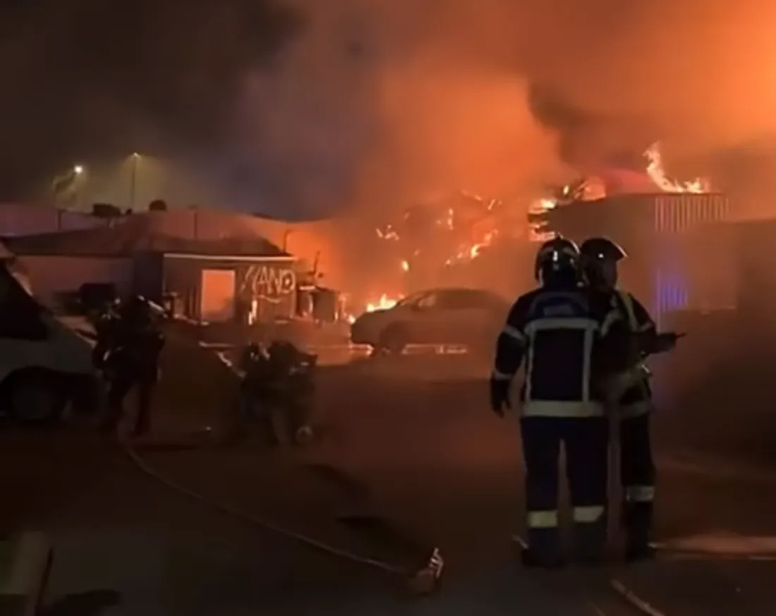 Incendie à Evreux