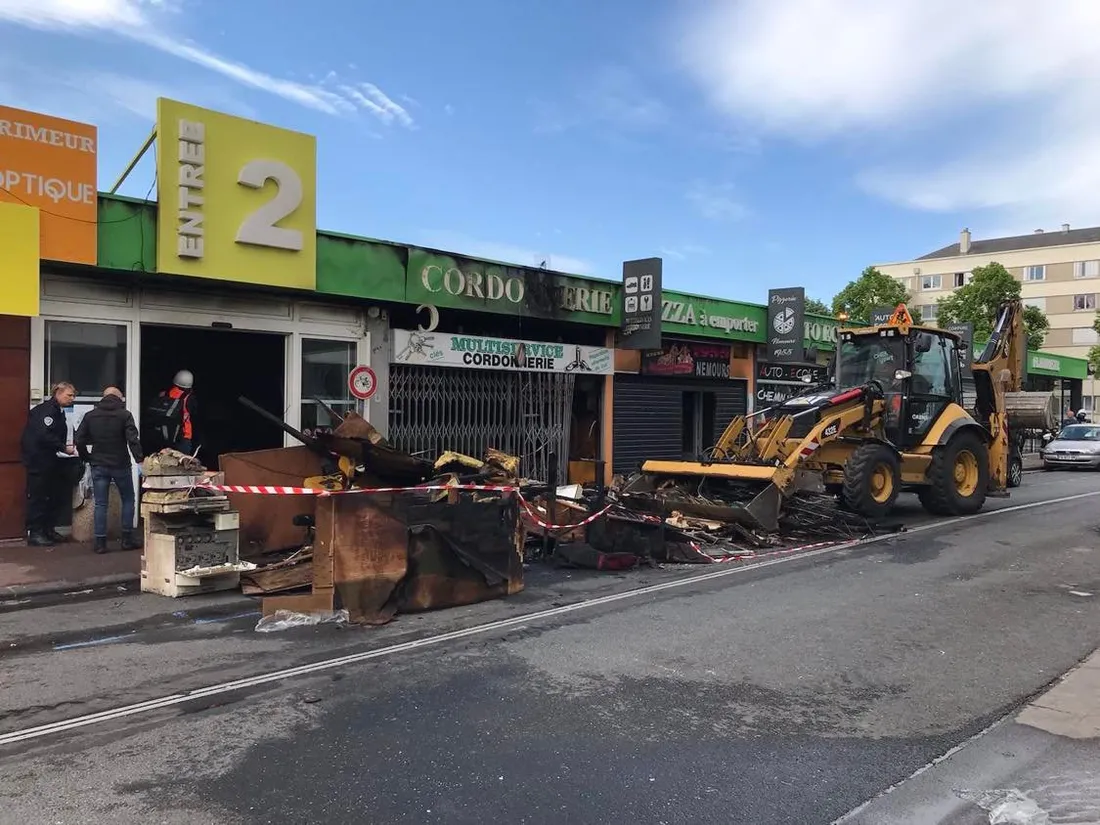Les pompiers sont arrivés sur place vers 7h30