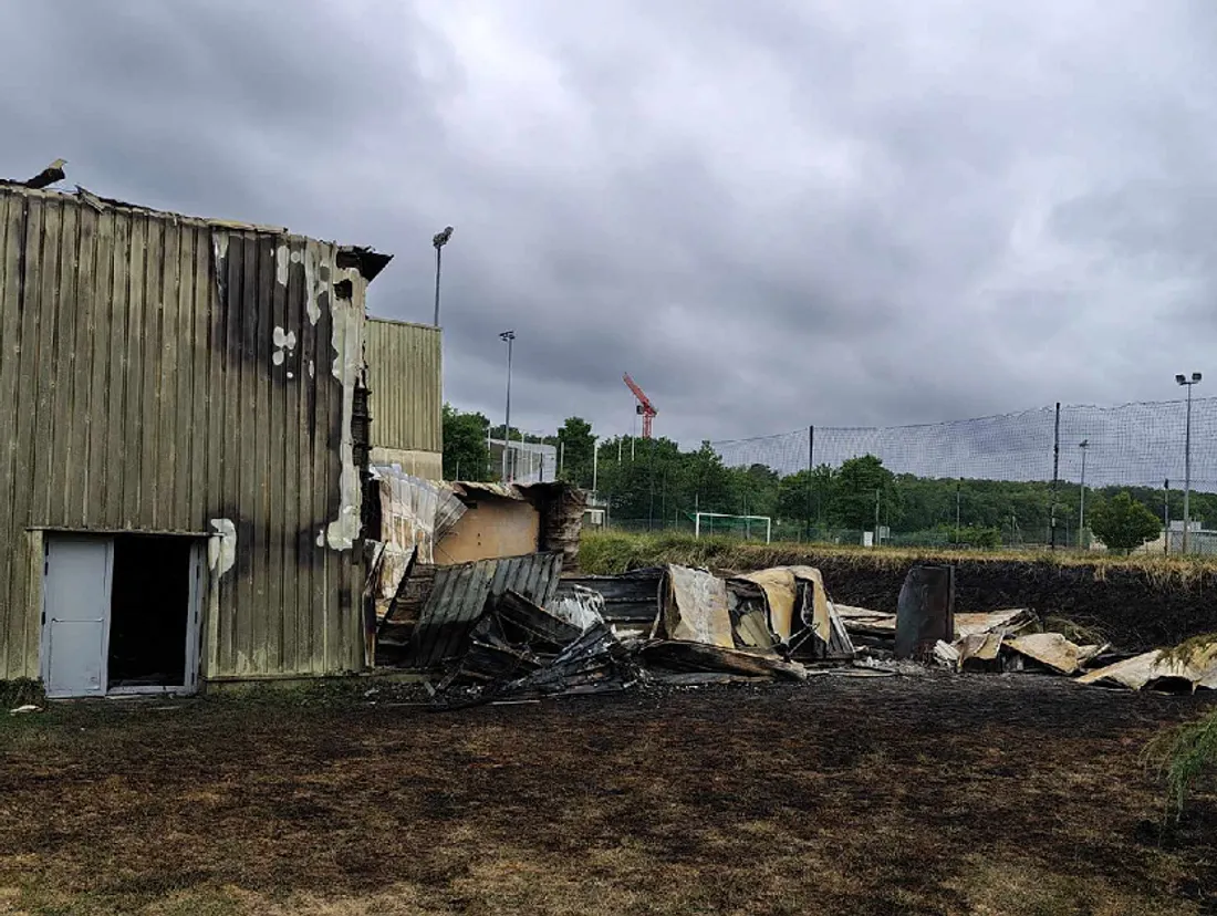 Les dégâts sont très importants