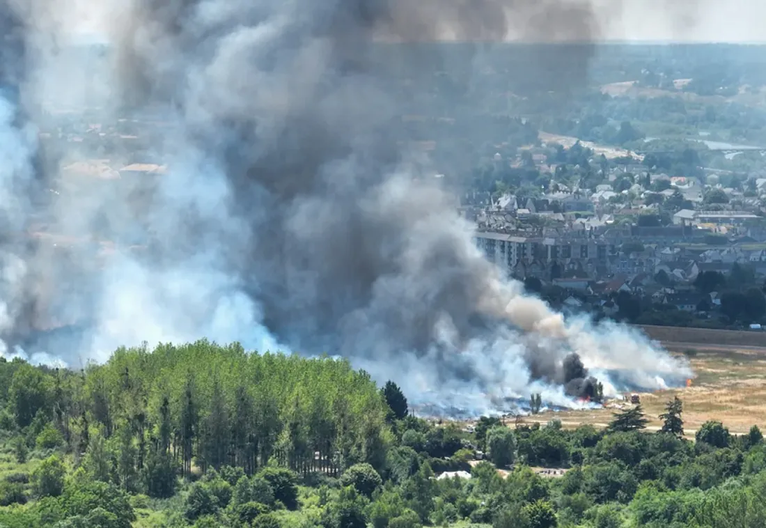 Le feu est maîtrisé