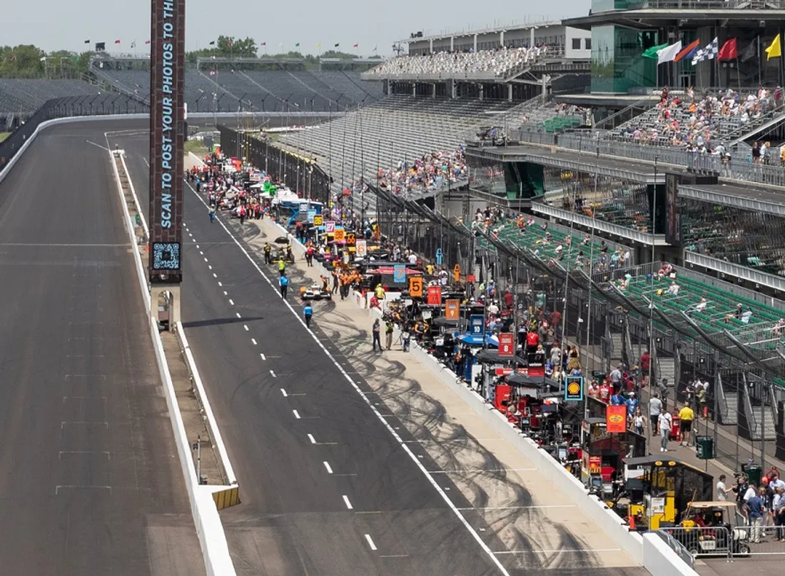A Indianapolis, le circuit de course automobile