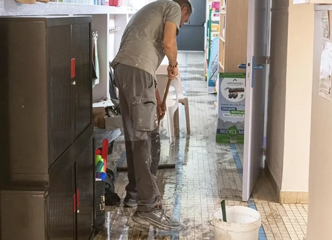 A Evreux, on nettoie après l'orage