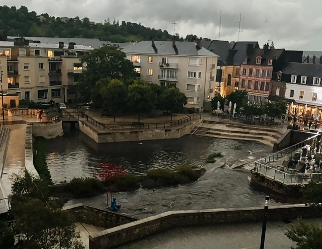 A Evreux, l'Iton a débordé