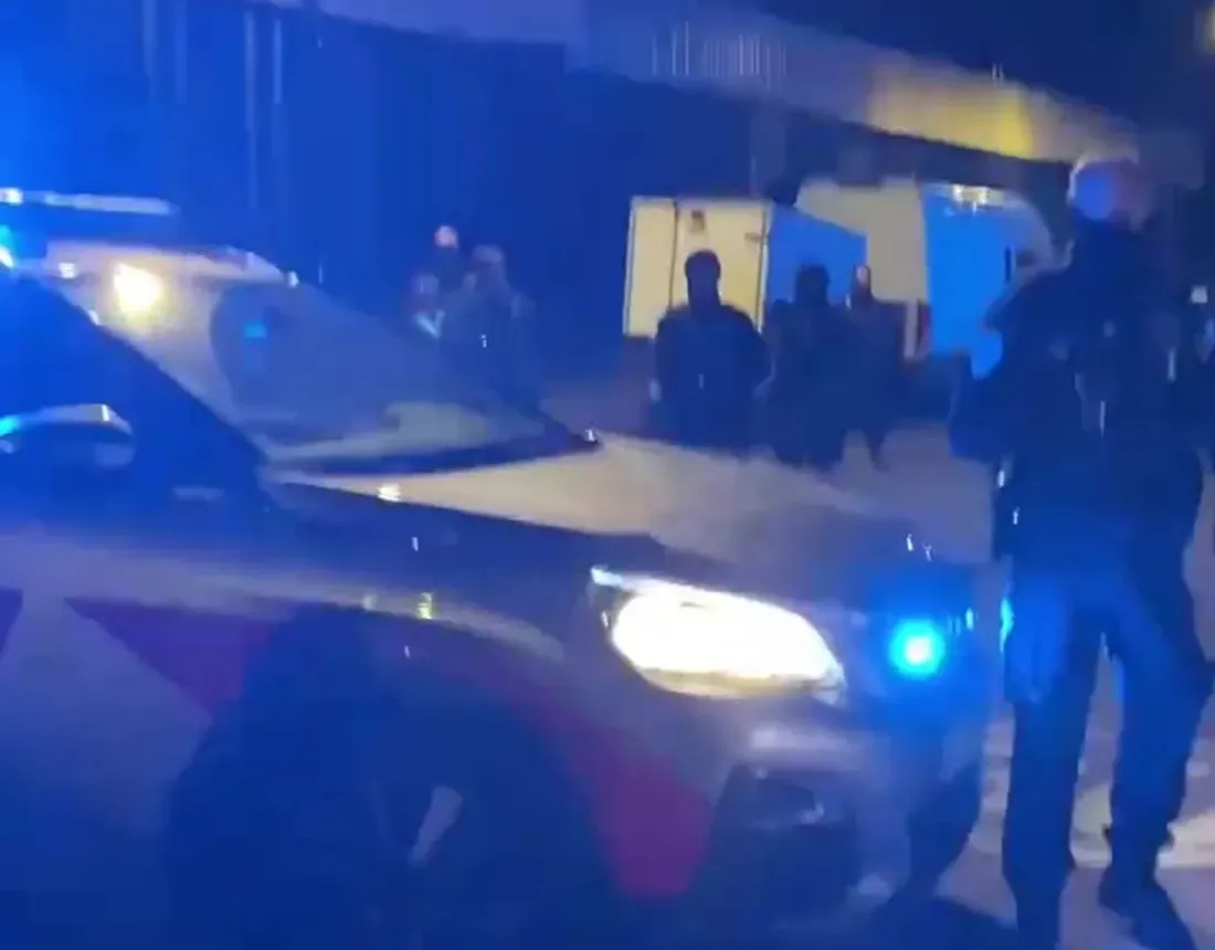 Intervention de la police