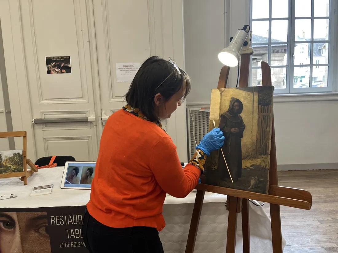 Les artisans d'art exposent à Mamers.