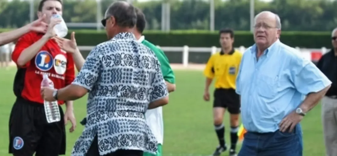 Jean-Claude Camaret sur les terrains