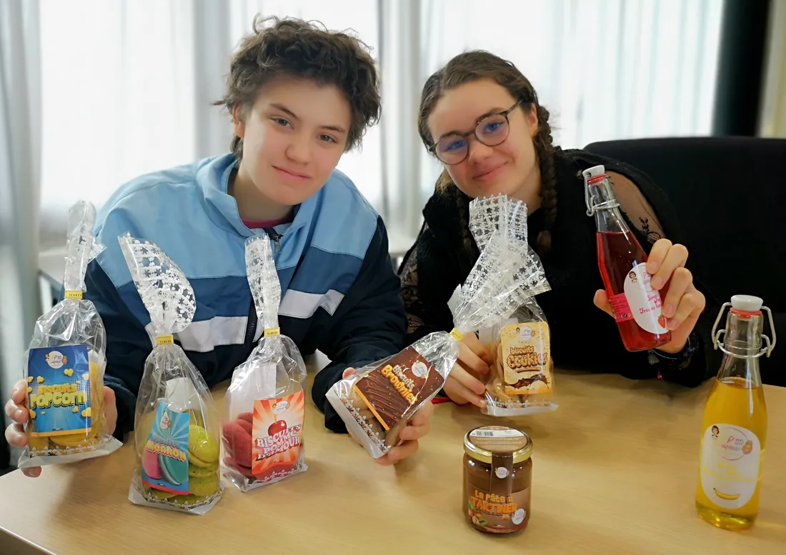 Kassandra et Angelina Robin ont déjà une âme d'entrepreneuses !