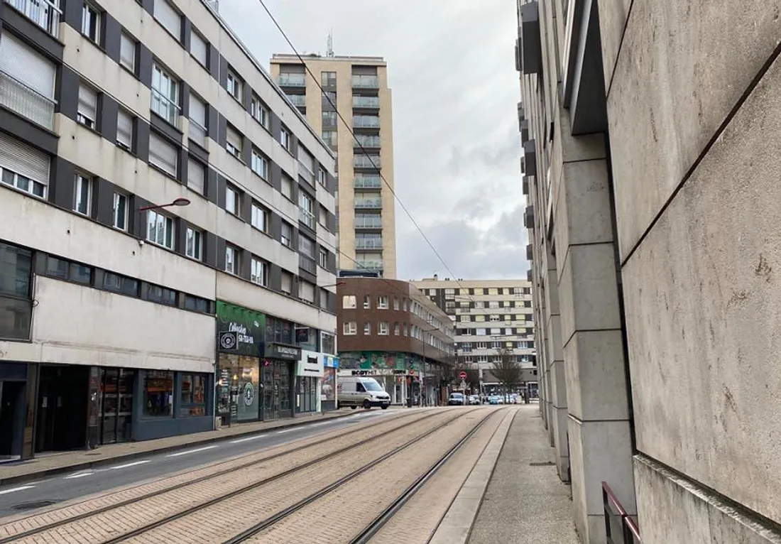 Immeubles en centre-ville du Mans