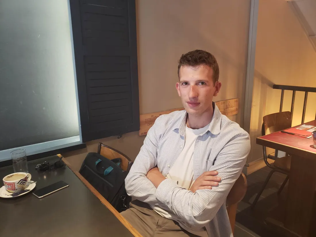 Nicolas Fagnen, l'un des organisateurs du critérium cycliste de Lisieux