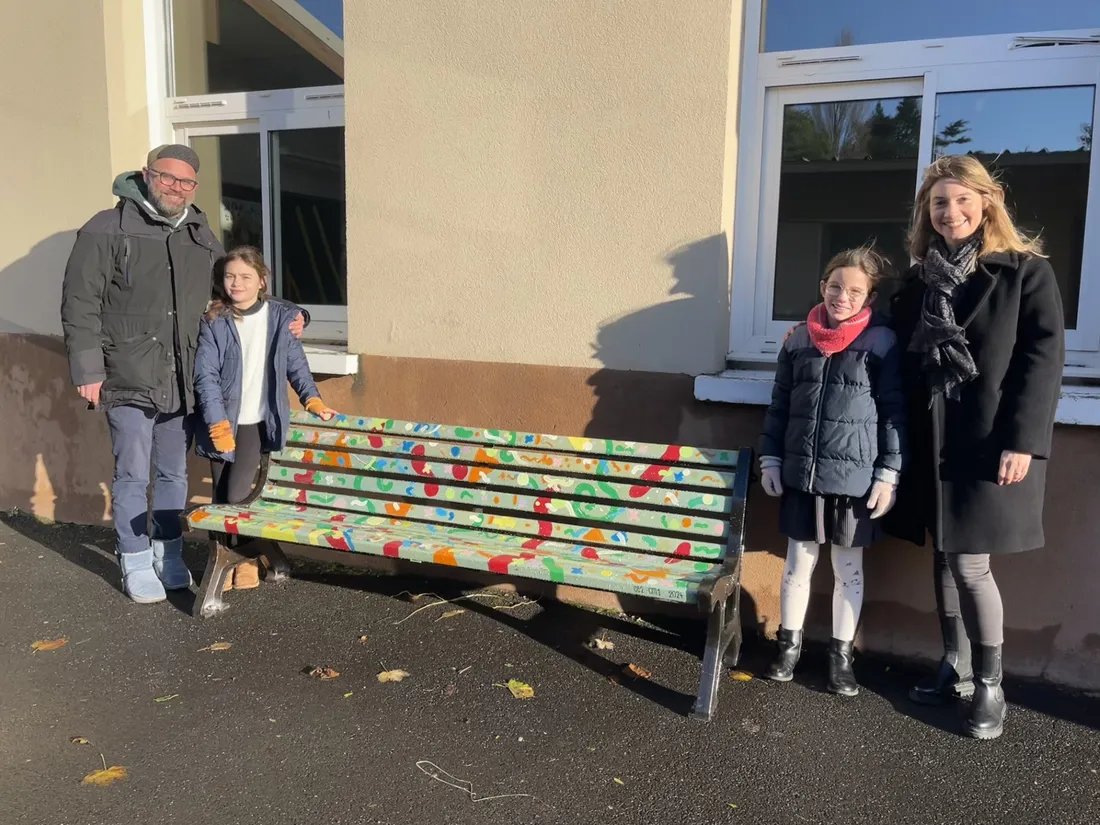 Luc-sur-Mer banc de l'amitié