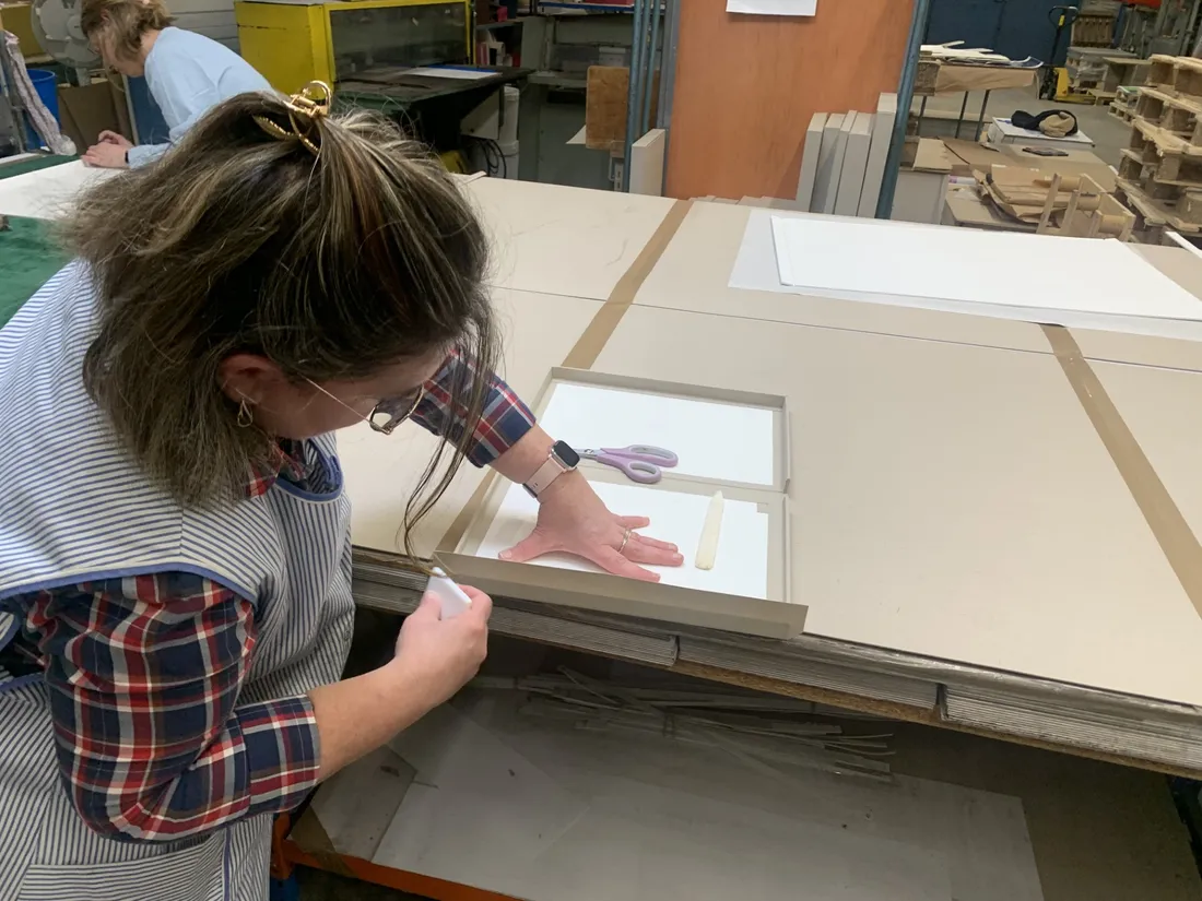 Une vingtaine d'employés travaille dans l'atelier Iscomée à Ecommoy.