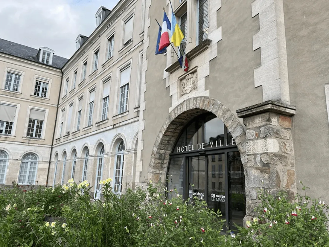 Mairie du Mans, immortalisée ce mercredi 18 décembre 2024