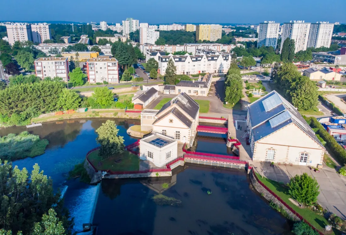 Aux portes du Mans, la "Maison de l'eau"