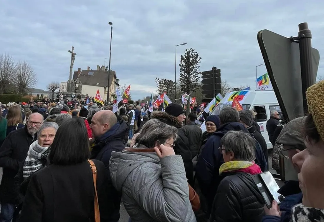 Manif à Alençon