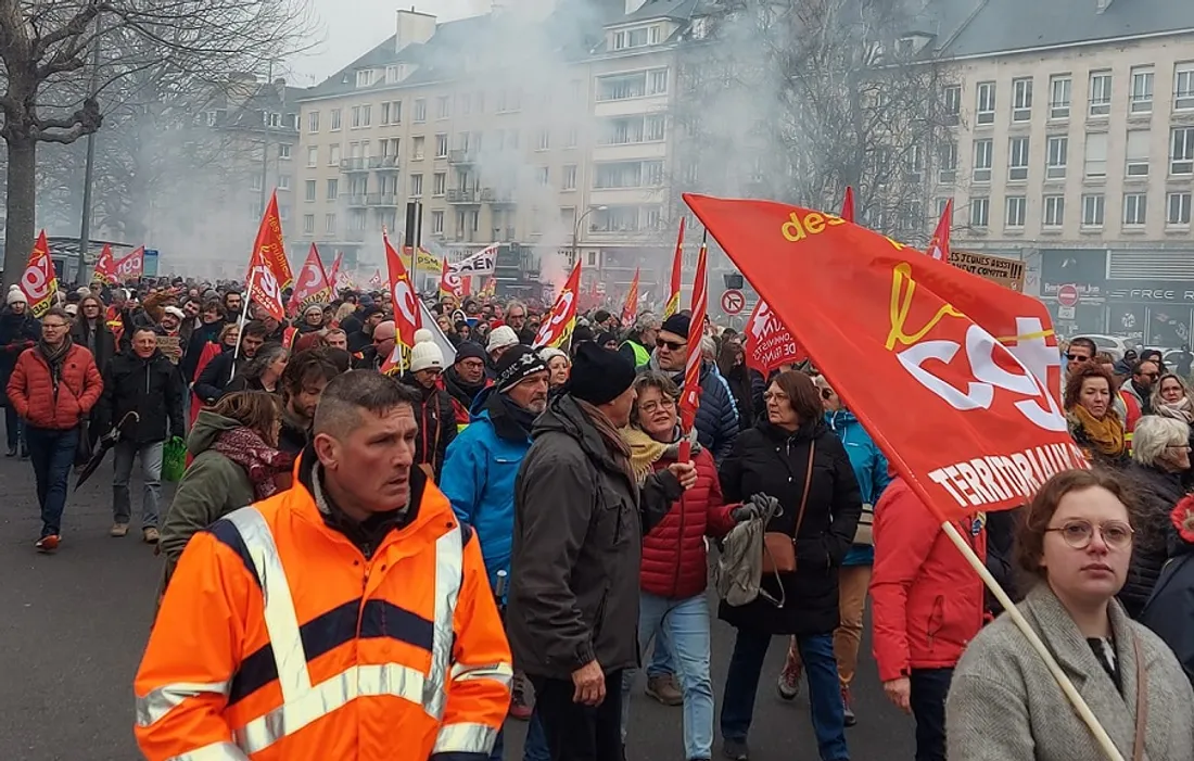 Manif à Caen