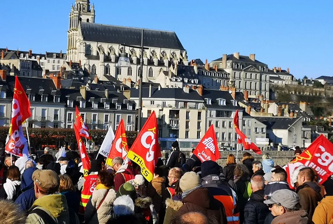 Manifestation à Blois