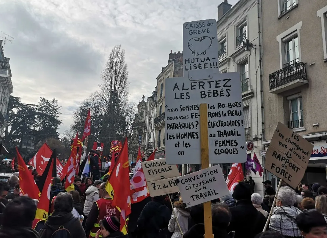 Manif à Blois