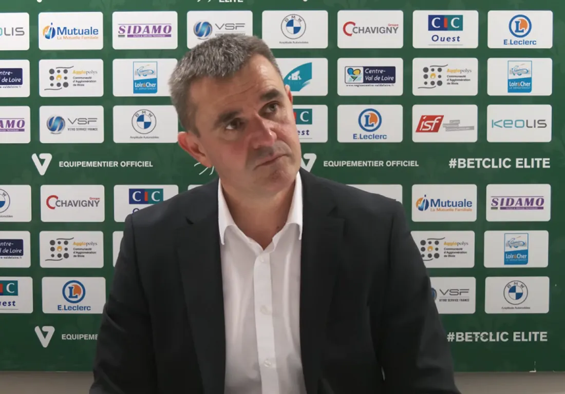 Mickaël Hay, entraîneur de l'ADA Blois Basket41