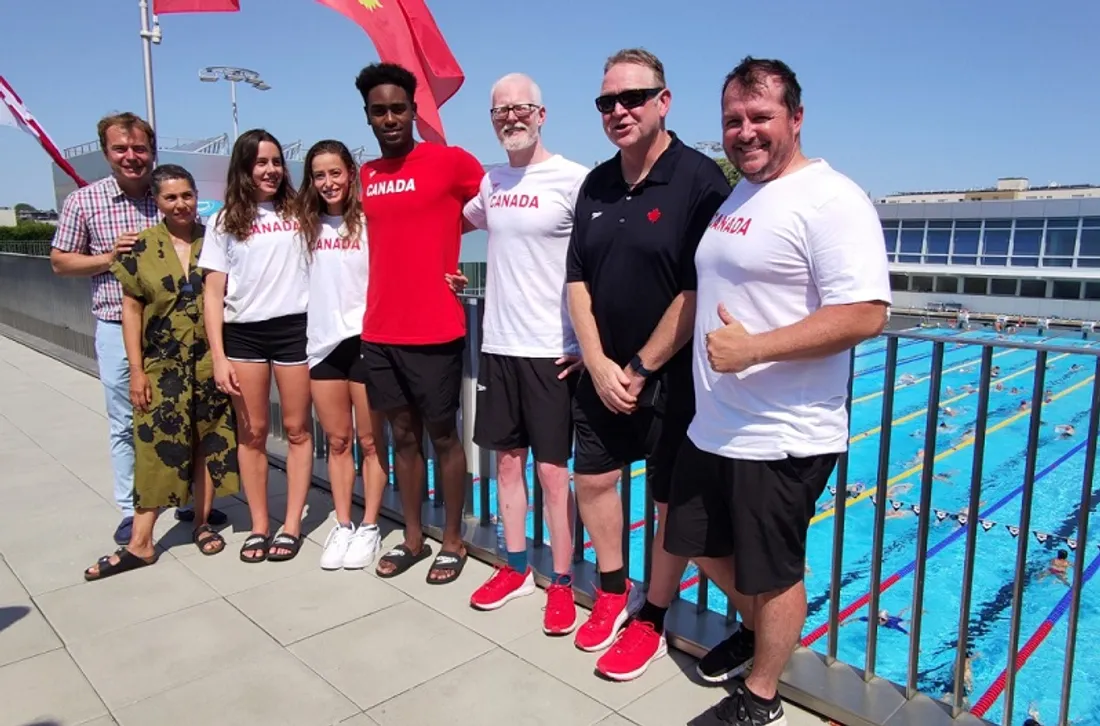 Une partie de la délégation