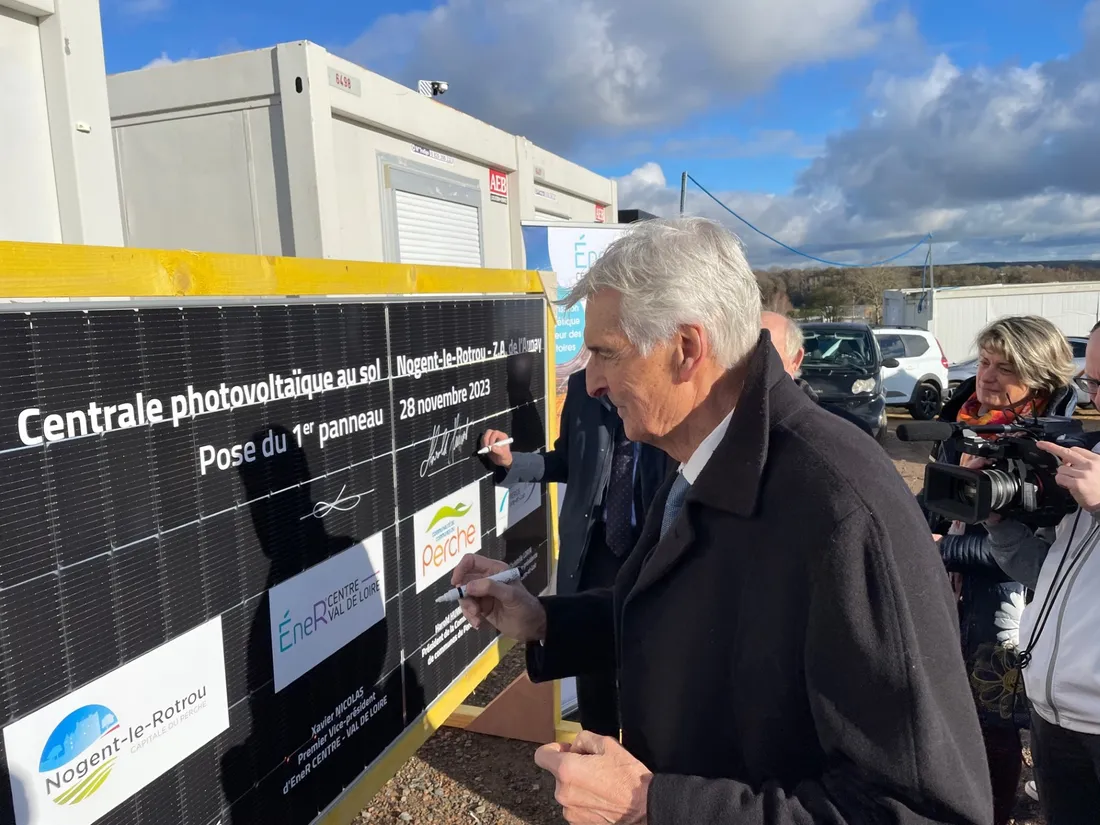 Nogent-le-Rotrou dispose désormais d'une centrale solaire