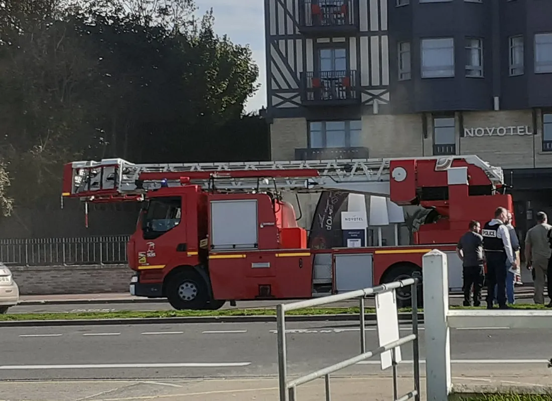 Incendie à Deauville