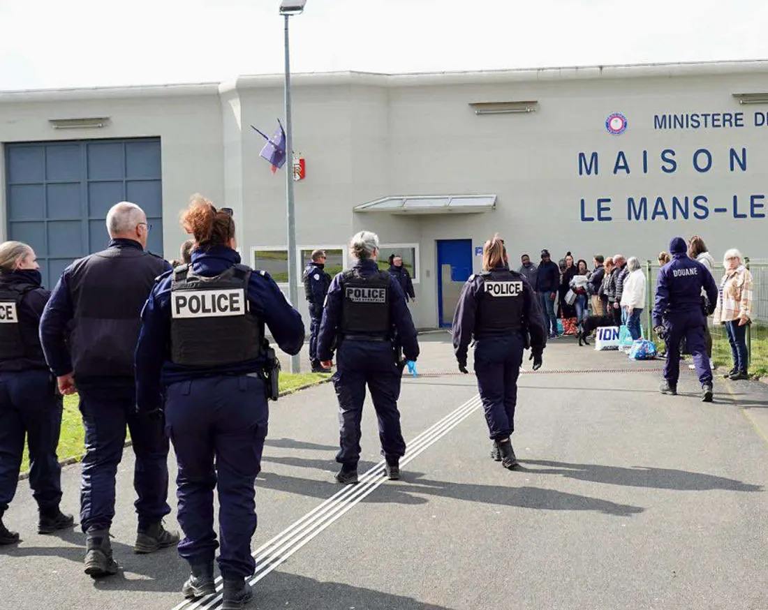 Opération antistups à la maison d'arrête des Croisettes