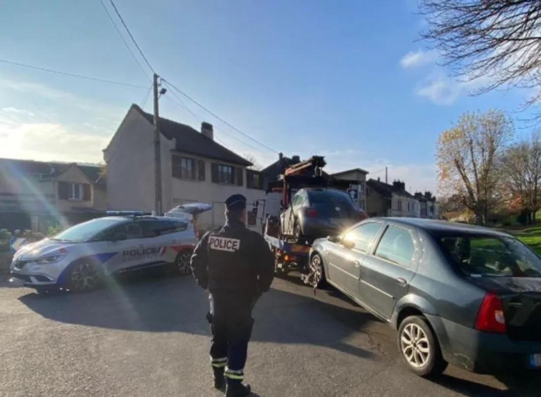 Opération menée par la police