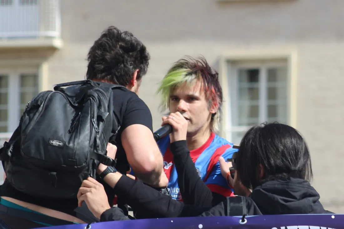 Orelsan sur le carnaval étudiant de Caen, ce jeudi 7 avril