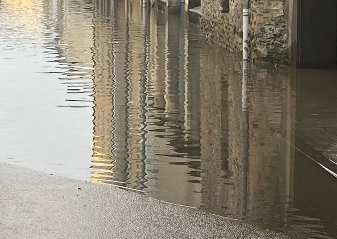 A Craon, l'Oudon avait déjà inondé les rues en juin 2024