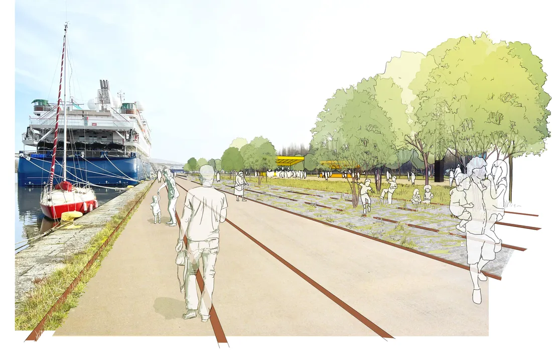 Les aménagements à venir sur la presqu'île de Caen