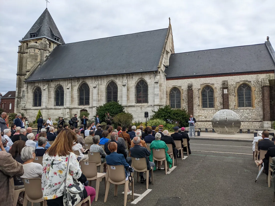 Cérémonie St Etienne du Rouvray