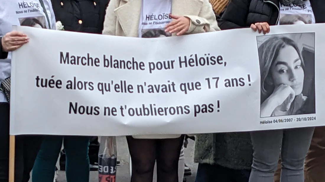 Marche blanche pour Héloïse