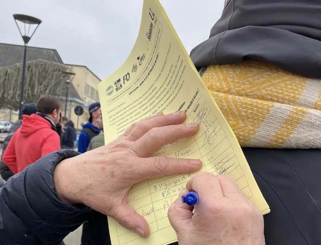 Pétition dans l'Orne