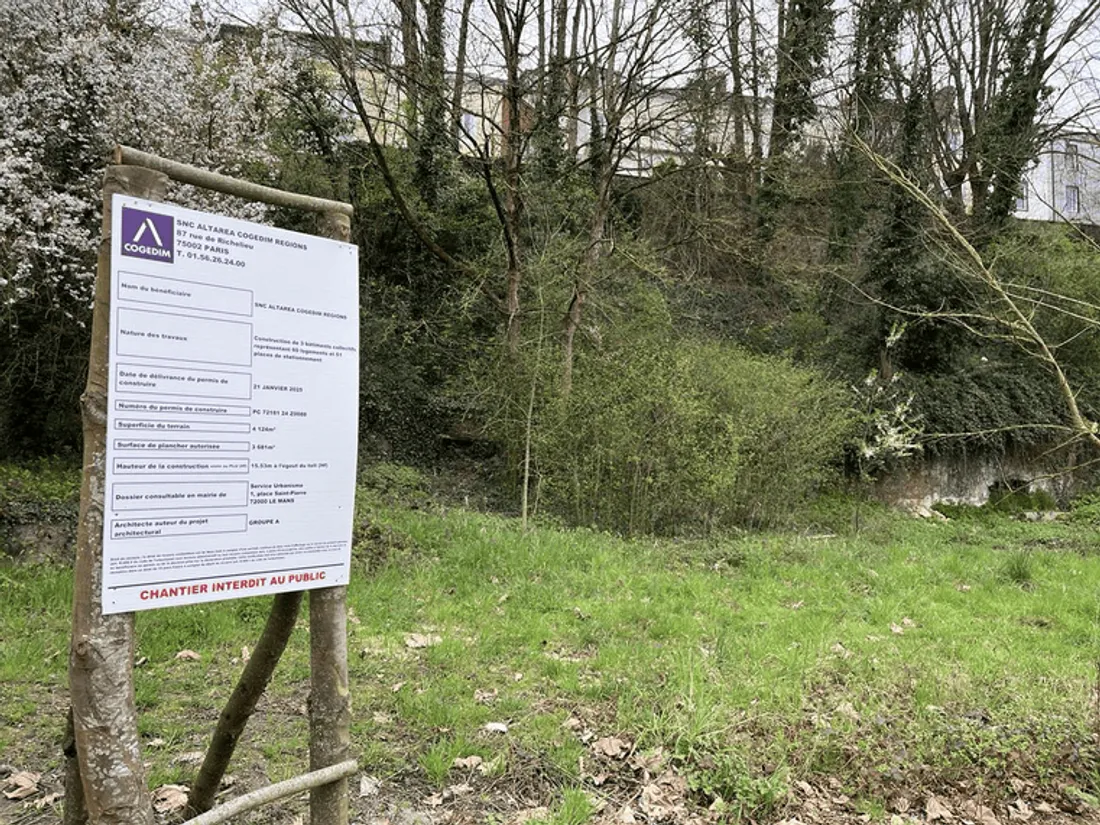 Permis de construire le long du quai Louis-Blanc, au Mans