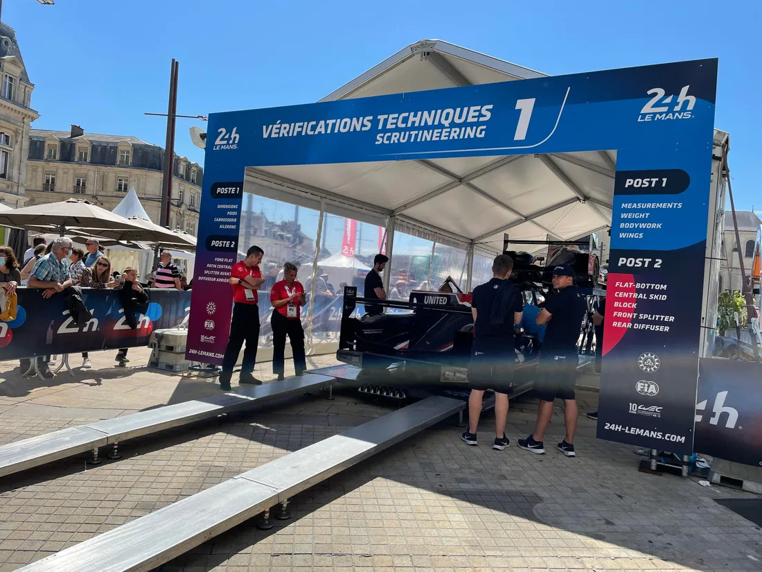 Les vérifications techniques et administratives, en amont des 24 Heures du Mans