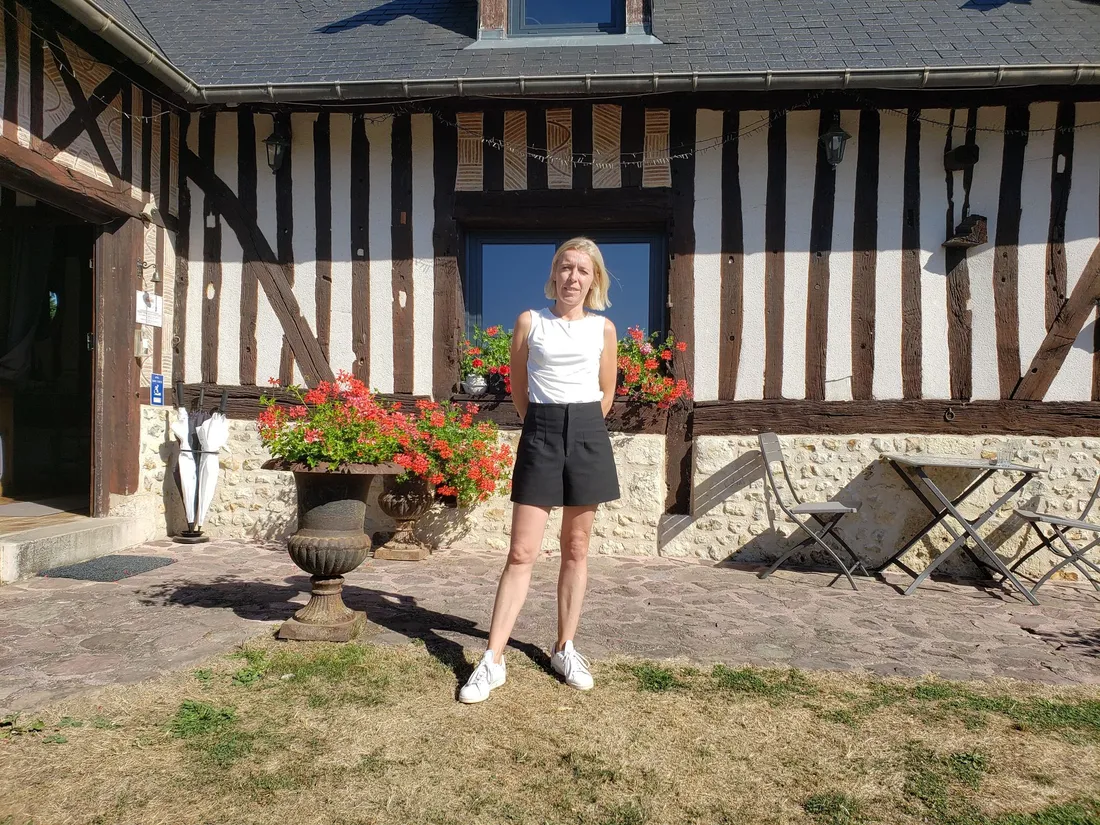 La co-gérante du domaine de Geffosses