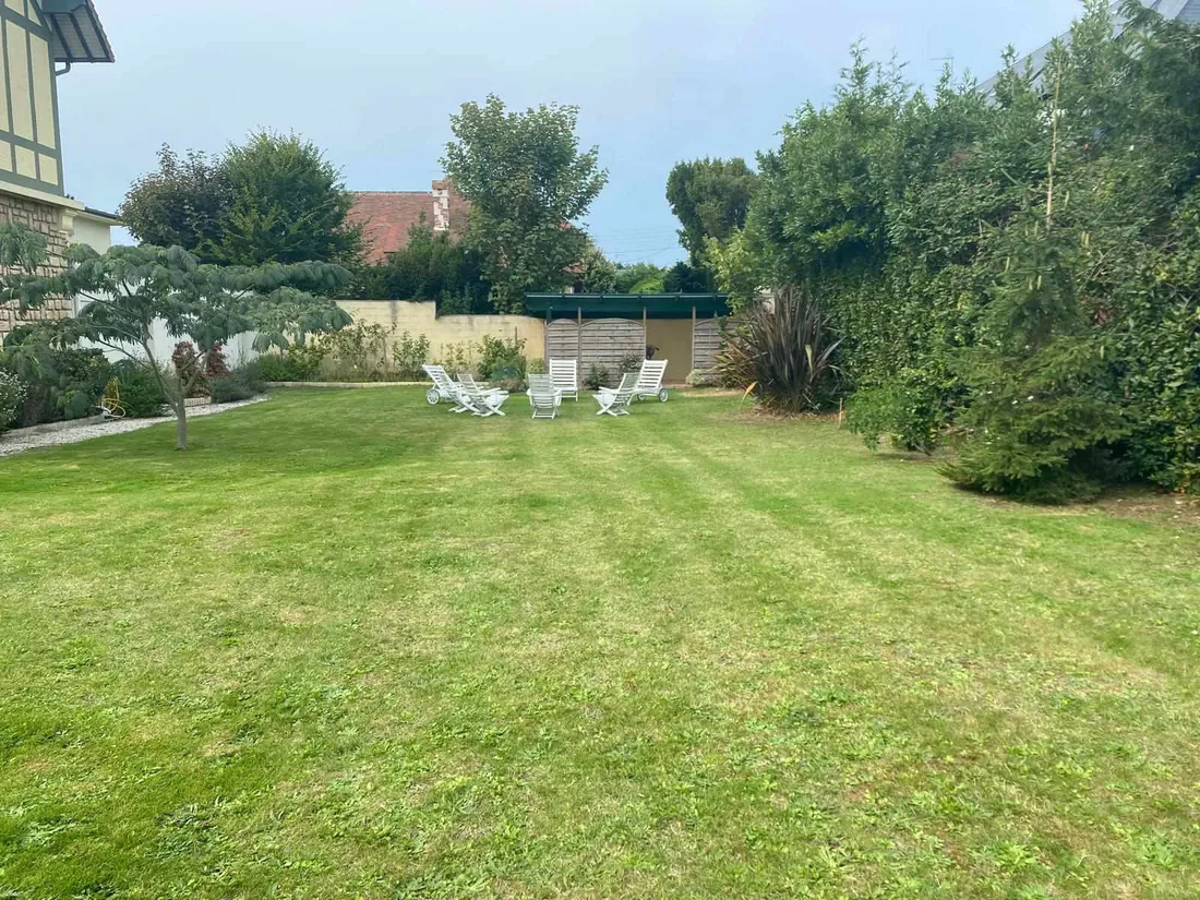 Le jardin de la villa Jeanne Marie de Cabourg