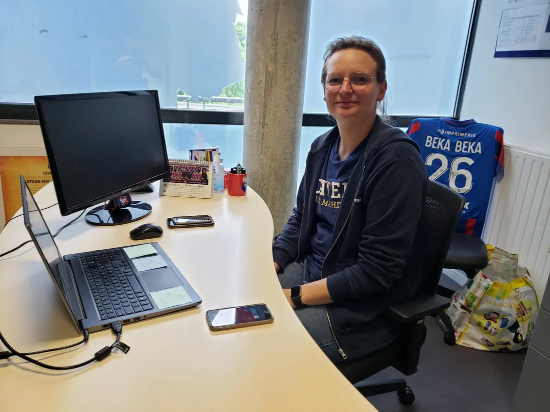 Marion Deschateaux, responsable du pôle socio-éducatif au centre de formation de Malherbe