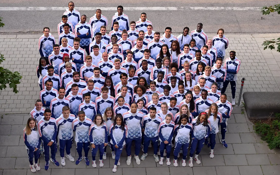 L'équipe de France d'athlétisme