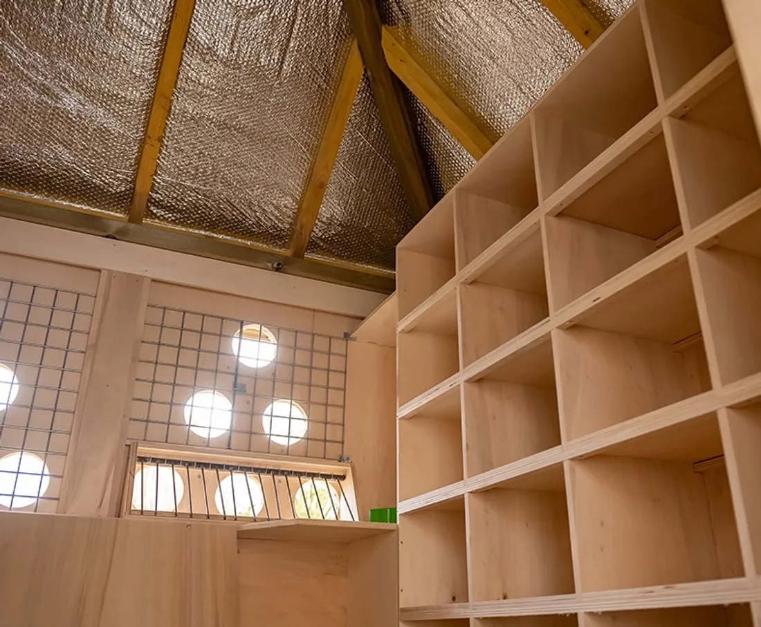 A Alençon, l'intérieur piégeux du pigeonnier