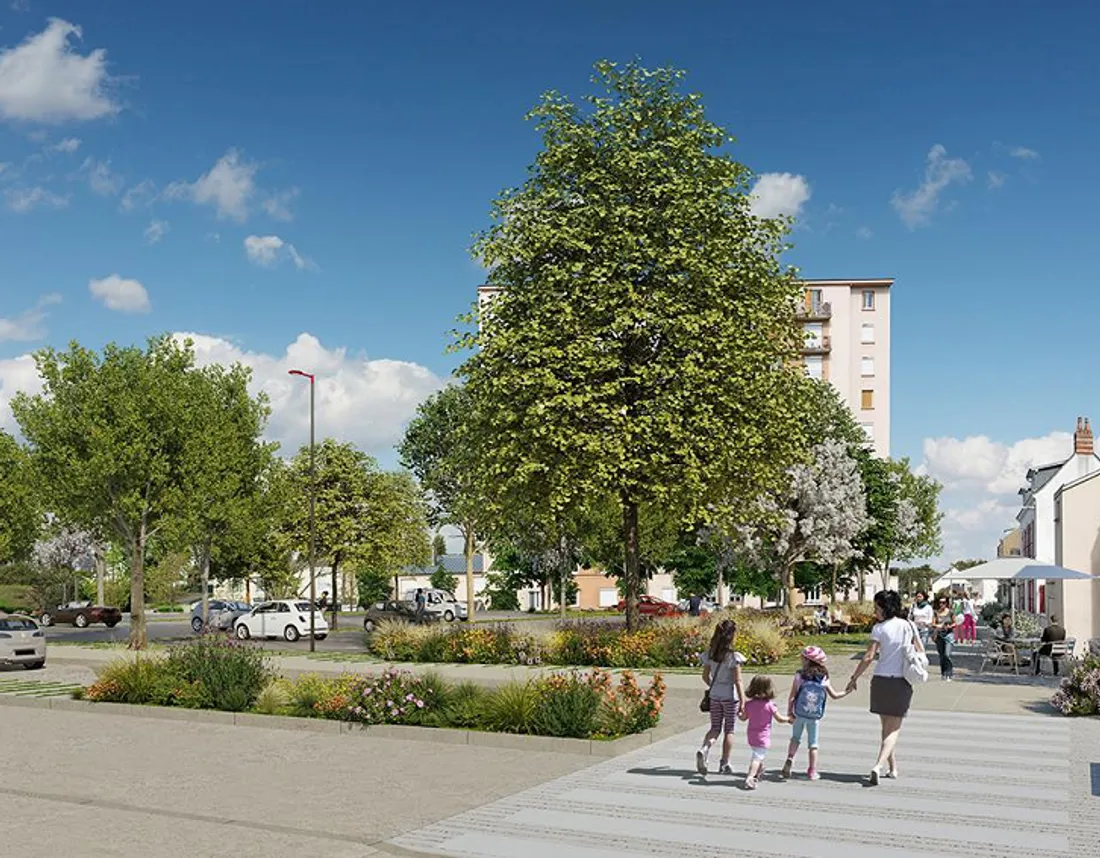 Place du Pâtis, le projet