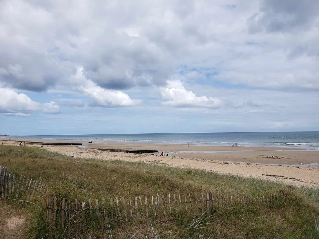 Une plage calvadosienne