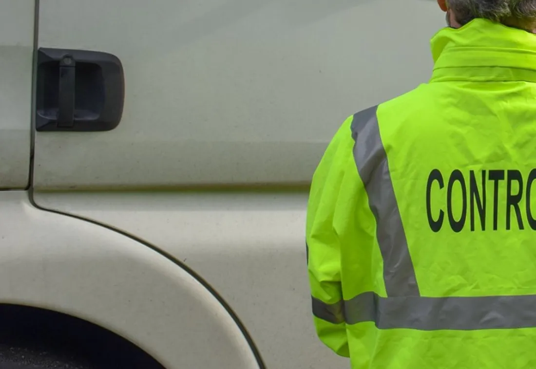 Contrôle d'un poids-lourd