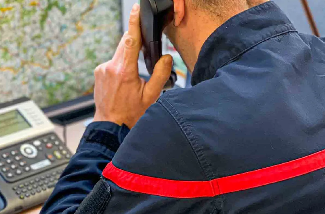 Traitement d'un appel chez les pompiers de la Sarthe