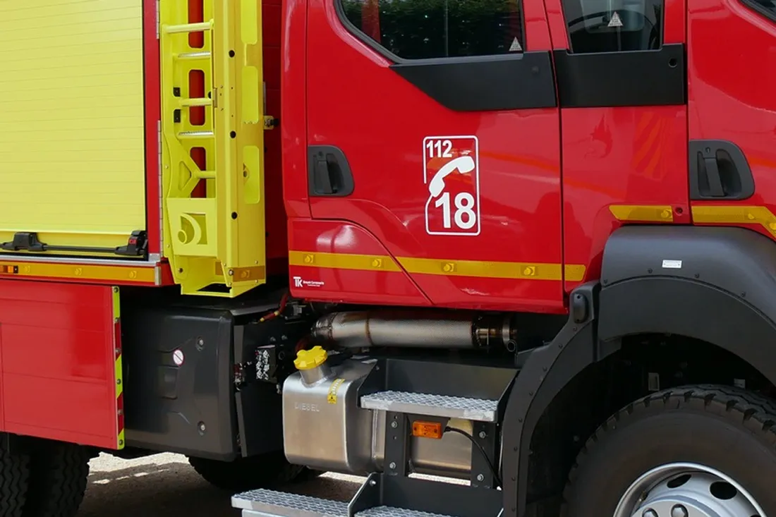 Intervention des pompiers