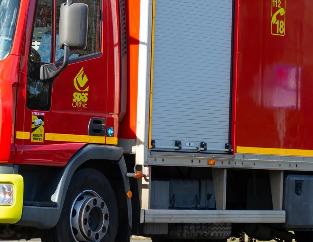 Camion des pompiers de l'Orne
