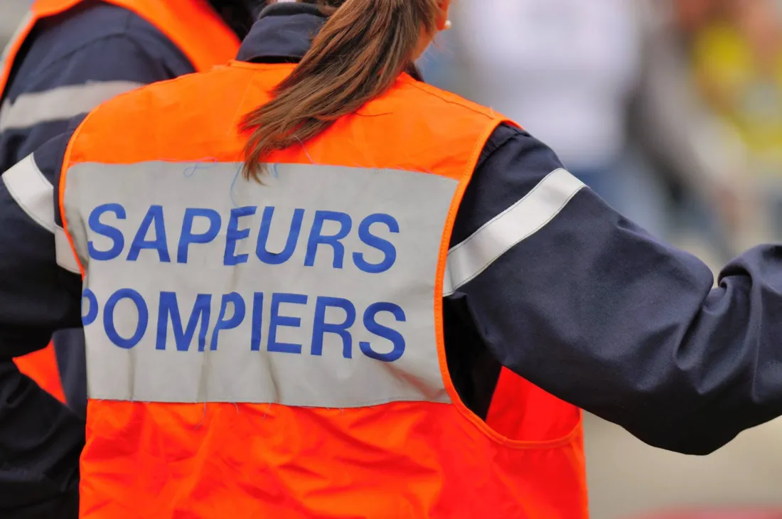 Des pompiers en intervention