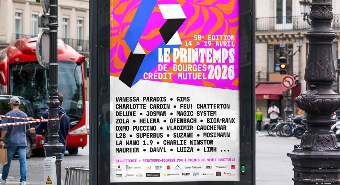 Les premiers artistes du Printemps de Bourges 2026 dévoilés ce mardi 4 novembre 2025.