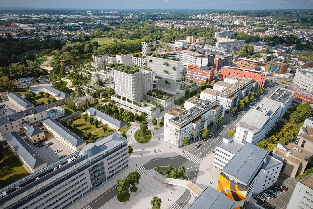 Au Mans, projet de nouveau campus universitaire