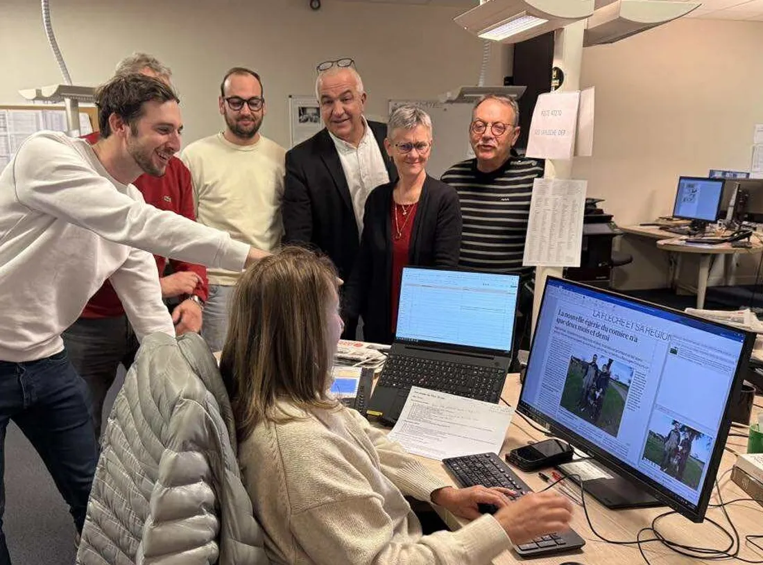 Chez Ouest-France, au Mans